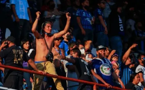 Los fans del Querétaro volvieron a alentar en el estadio (Getty Images)