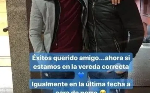 El posteo de Gastón Fernández.