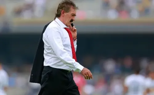 Ricardo La Volpe en su paso por Toluca en 2019 (Getty Images)