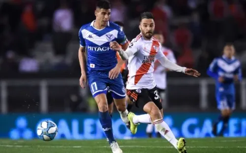 Nacho ante Vélez. (Getty)