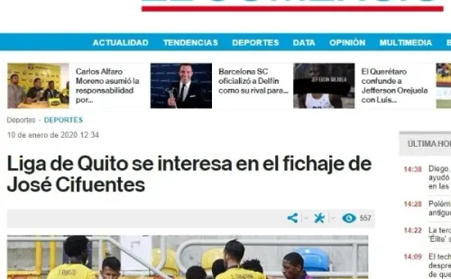 La información de 'El Comercio'.