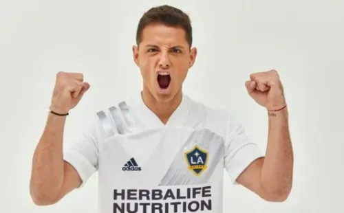 Chicharito dejó Europa para incorporarse a Los Angeles Galaxy (Foto @LAGalaxy).