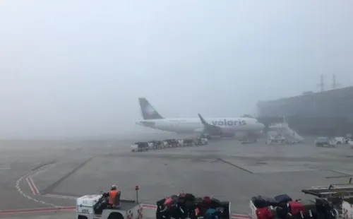 Así se encuentra el aeropuerto – Crédito de la foto: Récord