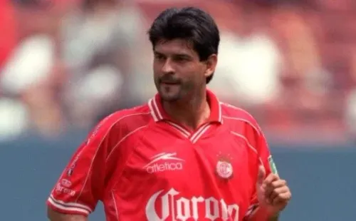 Su amor por el Toluca lo mantuvo muchos años en el club (Getty Images)