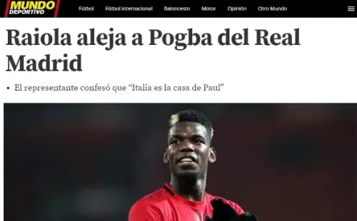 La información de 'Mundo Deportivo'.