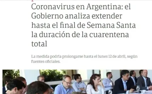 La información de 'Clarín'.