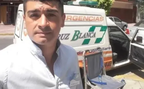 Omar Gallardo y su nuevo trabajo.