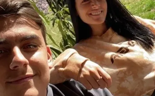 Paulo Dybala y Oriana Sabatini en cuarentena.