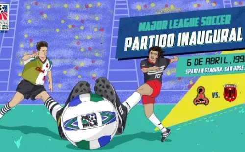 Mira el primer partido oficial en la historia de la MLS.