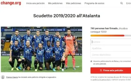 La petición en cuestión.