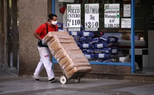 Las calles de Argentina en tiempos de coronavirus. (Foto: Getty)