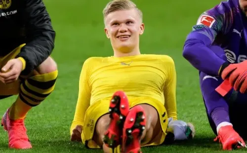 Erling Haaland, delantero de Borussia Dortmund. (Foto: Getty)