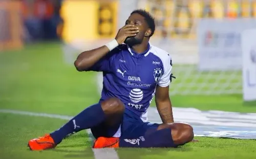 Hurtado se lamenta por una jugada malograda ante Tigres.