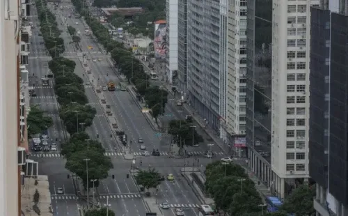 Río, vacío por la cuarentena. (Getty)