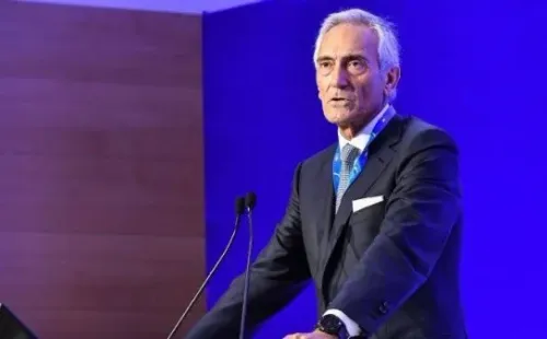 Gabriele Gravina, presidente de la Federación Italiana de Fútbol (Getty)