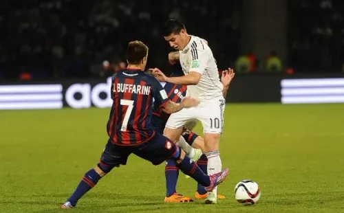 Buffa fue titular ante el Merengue. (Getty)