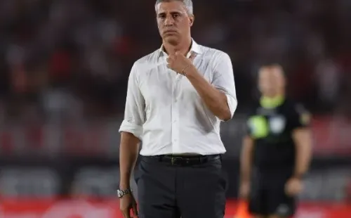 Crespo, hoy entrenador de Defensa y Justicia. (Foto: Getty)