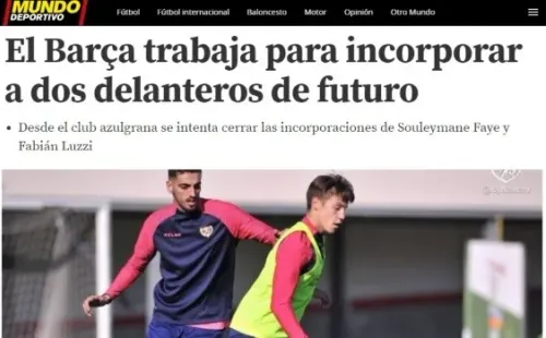 La información de 'Mundo Deportivo'.