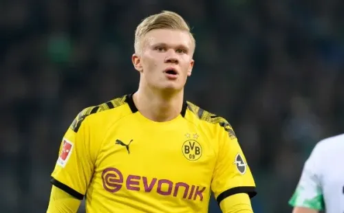 Erling Haaland, goleador de Borussia Dortmund. (Foto: Getty)