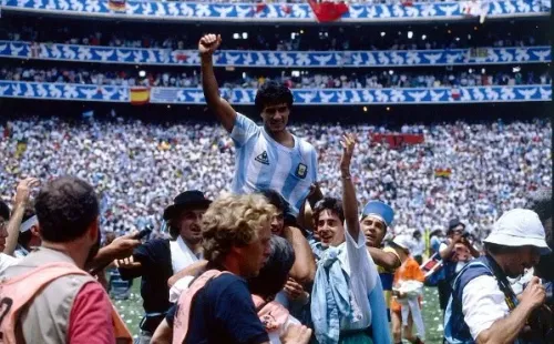 Héctor Enrique en el Mundial de México. (Foto: Getty)