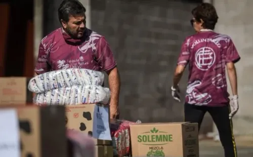 El fútbol, comprometido en la lucha contra la pandemia. (Foto: Getty)