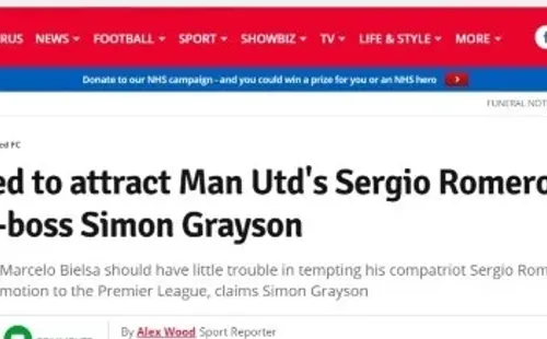 La información que llega desde Inglaterra.