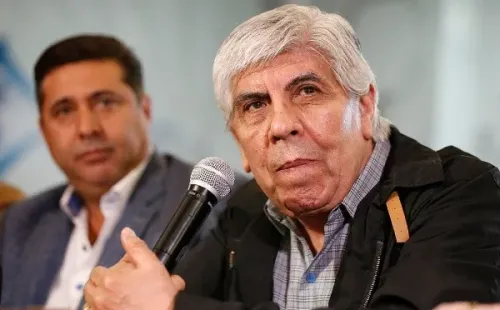 Hugo Moyano, presidente de Independiente. (Foto: Getty)