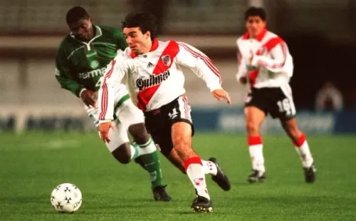 Martín Cardetti con la camiseta de River. (Foto: Getty)
