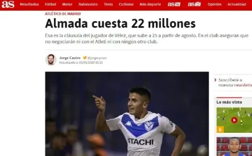 La información del diario 'As'.