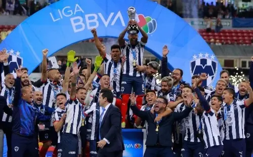Diciembre de 2019: Rayados festejaba un nuevo título en el Azteca.