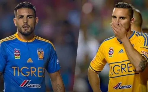 Andy Delort y Emmanuel Herrera, dos que no pudieron brillar en Tigres.