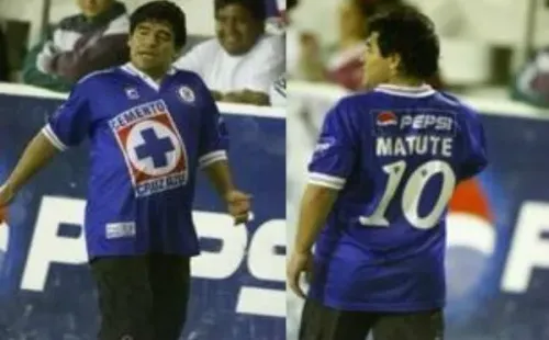 diego maradona cruz azul