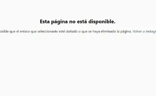 El resultado al entrar a la cuenta de Messi en Instagram.