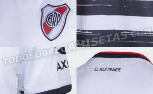 La piel alternativa de River Plate y el lema “El Más Grande”.