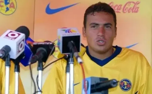 Ailton da Silva, en su presentación como jugador de América