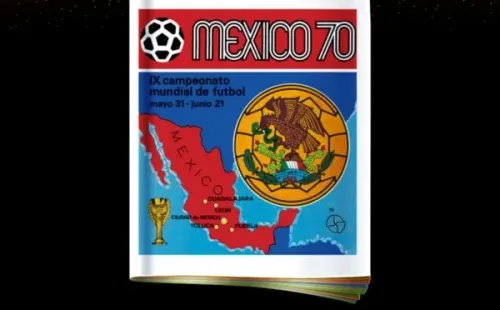 Así lucía el primer álbum del Mundial. Foto:@PaniniSportMx