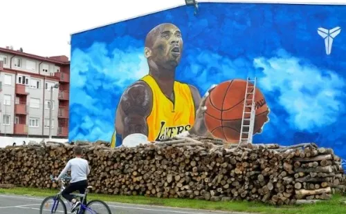Mural de Kobe en Bosnia y Herzegovina