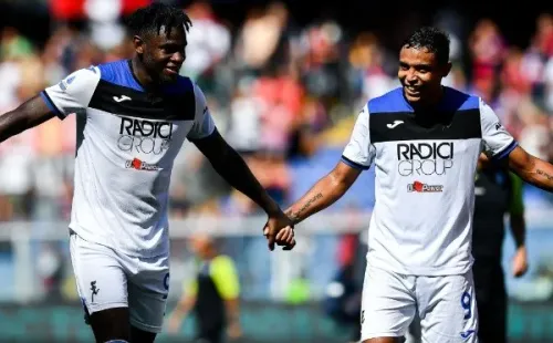 Duván Zapata y Luis Muriel / Getty Images.