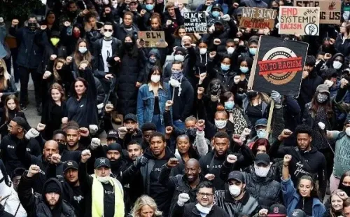 Joshua pidió por realizar marchas pacíficas. (Foto: Anthony Joshua – Instagram)