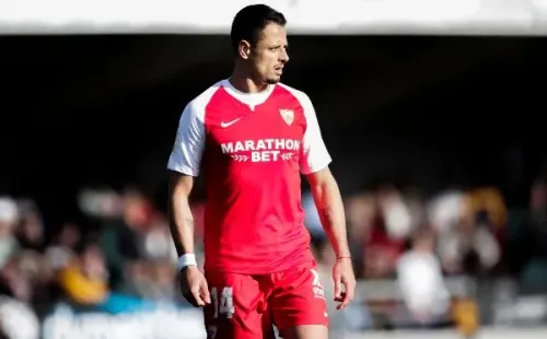 Chicharito arribó al Sevilla a mediados del 2019 (Foto: Getty)