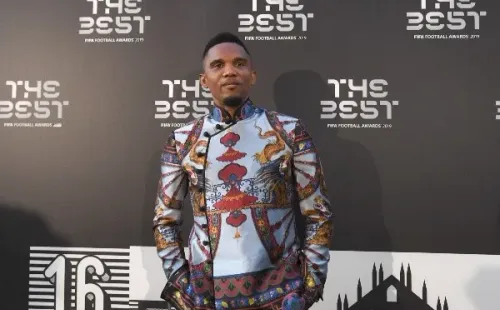 Eto’o fue nombrado como uno de los embajadores de Qatar 2022 (Foto: Getty)