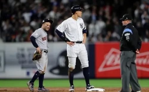 Yankees enfrentando a los Astros en 2017 (Foto: Getty)