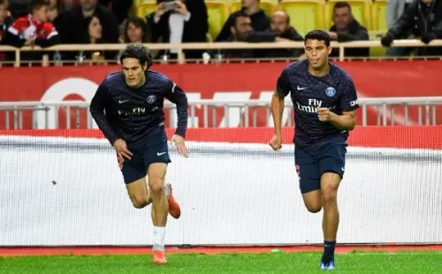 Thiago Silva y Cavani saldrán del PSG a finales de agosto (Foto: Getty)