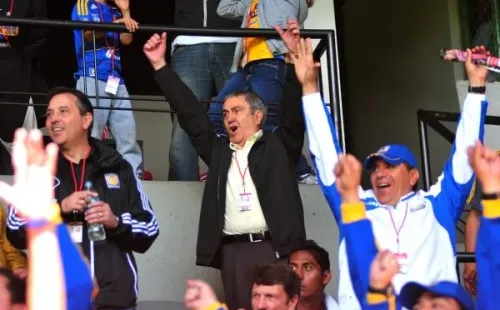 El Inge celebra en Tigres (JAM MEDIA)