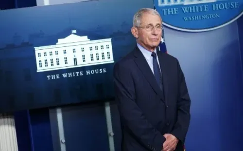 Dr. Anthony Fauci, director del Instituto Nacional de Alergias y Enfermedades Infecciosas (Getty)