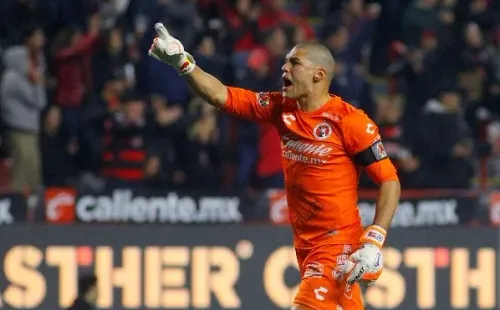 Gibrán Lajud, portero de Tijuana.