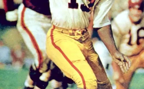 Bobby Mitchell, leyenda de los Redskins (Getty)