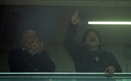 El padre de Diego falleció en el 2015 a los 87 años de edad (Foto: Getty)