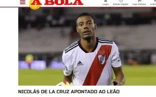 La publicación del diario 'A Bola'.