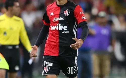 Ortega en el Clausura 2018 jugando en Atlas (Getty Images)